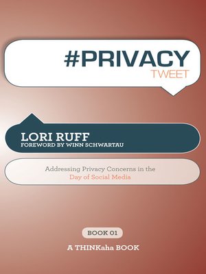 cover image of #PRIVACY tweet Book01
